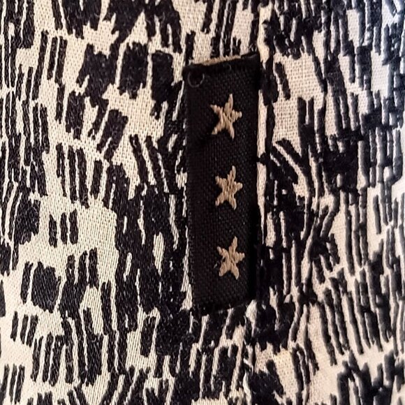 John Varvatos Star USA Jasper Abstract Print Button Down Shirt - Picture 4 of 6